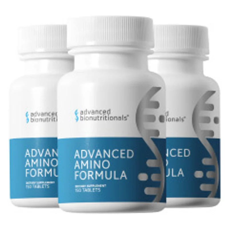 Advanced Amino Formula Men's Wellness Health — 3 Bottle / 90 Day Pack